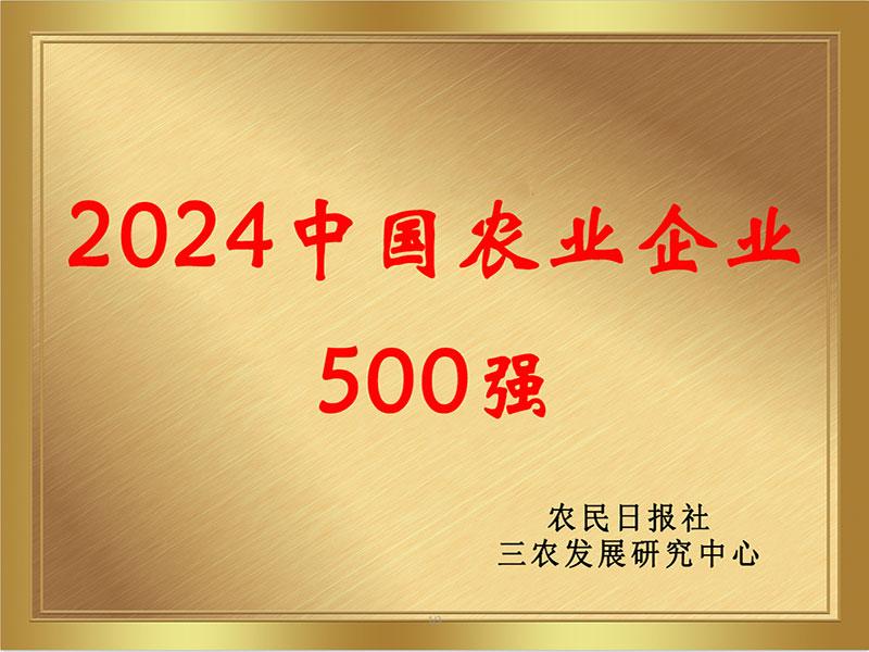 2024中國農(nóng)業(yè)500強(qiáng)